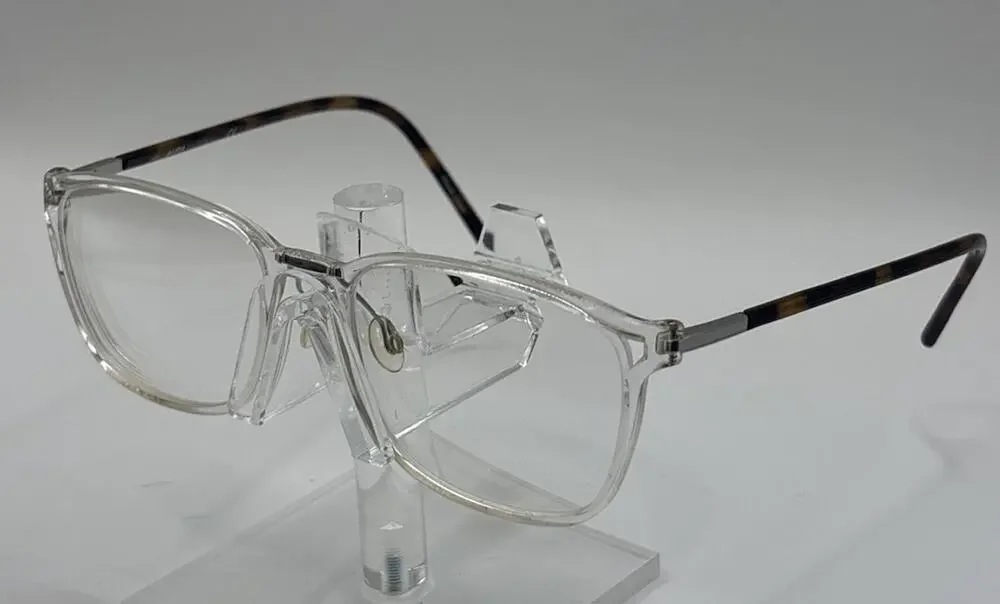 Airlock 2000 971 Clear Eyeglasses Frames Tortoise Temples 53-17-145